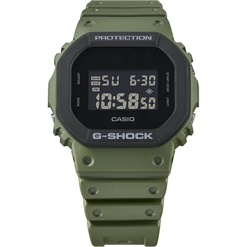 CASIO DW 5610UU 3JF Men's G SHOCK Urban Utility Series with Shock Resistance, LED Backlight, Water Resistance up to 200m and Durable Resin Band