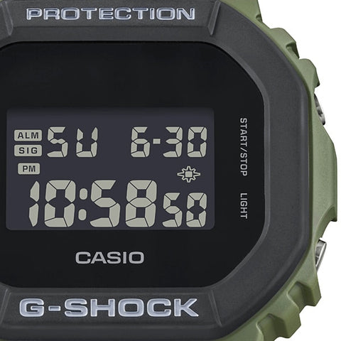 CASIO DW 5610UU 3JF Men's G SHOCK Urban Utility Series with Shock Resistance, LED Backlight, Water Resistance up to 200m and Durable Resin Band