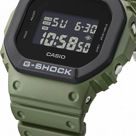 CASIO DW 5610UU 3JF Men's G SHOCK Urban Utility Series with Shock Resistance, LED Backlight, Water Resistance up to 200m and Durable Resin Band