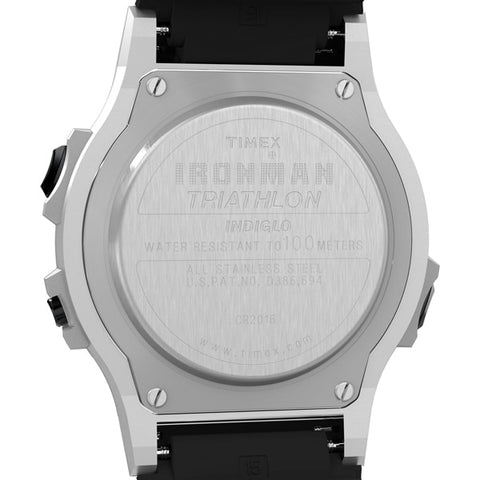 TIMEX TW5M66700 TIMEX Ironman 8 Lap Metal Watch with 1-Year Warranty - Genuine Silver Timepiece