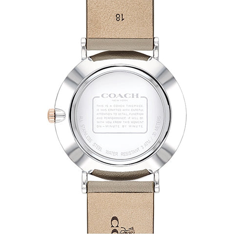 COACH 14503119 Watch - Women's Leather Belt Stylish Design with Durable Material and 2 Year Warranty for Everyday Elegance (I