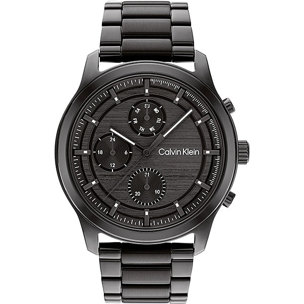 CALVIN KLEIN 25200209 Watch - 【Wristwatch】 SPORT MULTI-FUNCTION All Black Stainless Steel Quartz