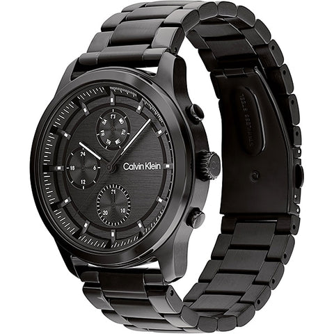 CALVIN KLEIN 25200209 Watch - 【Wristwatch】 SPORT MULTI-FUNCTION All Black Stainless Steel Quartz (Image 2)