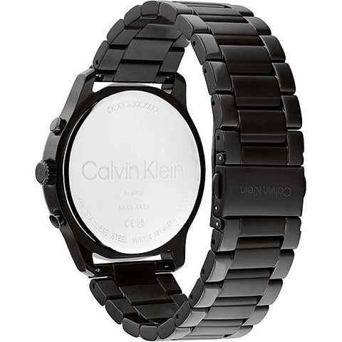 CALVIN KLEIN 25200209 Watch - 【Wristwatch】 SPORT MULTI-FUNCTION All Black Stainless Steel Quartz (Image 3)