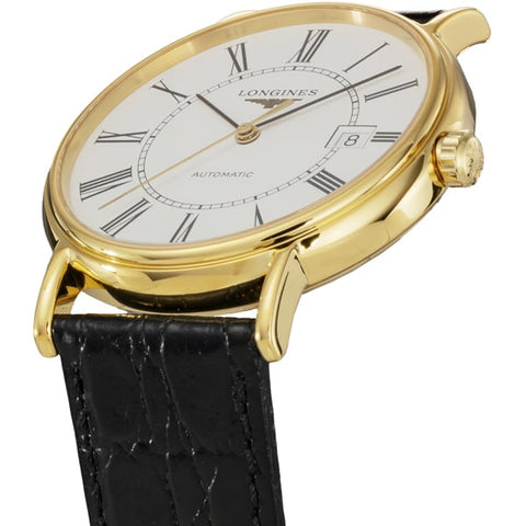 LONGINES Presense 5-Year Warranty White L4.921.2.11.2 - Swiss Luxury Watch with Timeless Elegance