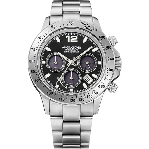 ANGEL CLOVER NLUS44SSV-BK Watch