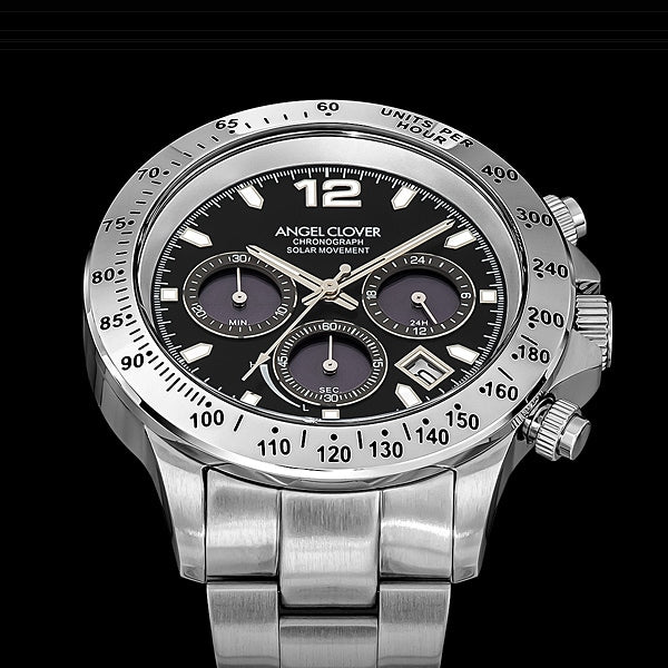 ANGEL CLOVER NLUS44SSV-BK Watch (Image 3)