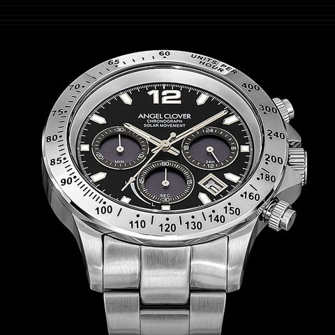 ANGEL CLOVER NLUS44SSV-BK Watch (Image 3)