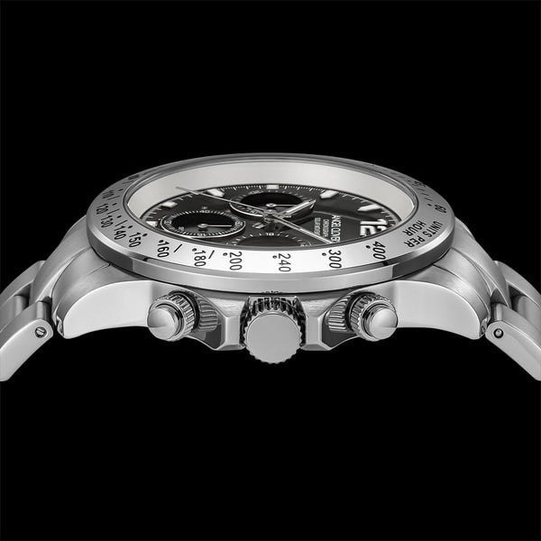 ANGEL CLOVER NLUS44SSV-BK Watch (Image 4)