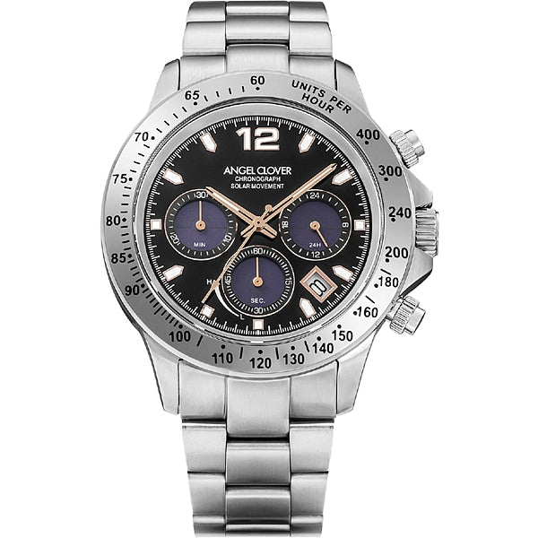 ANGEL CLOVER NLUS44SSV-PBK Watch