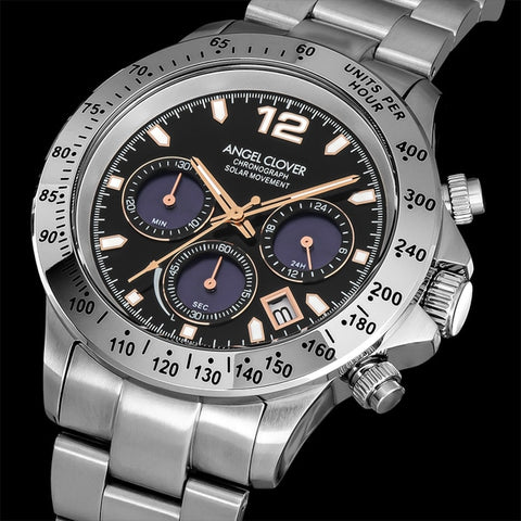 ANGEL CLOVER NLUS44SSV-PBK Watch (Image 2)