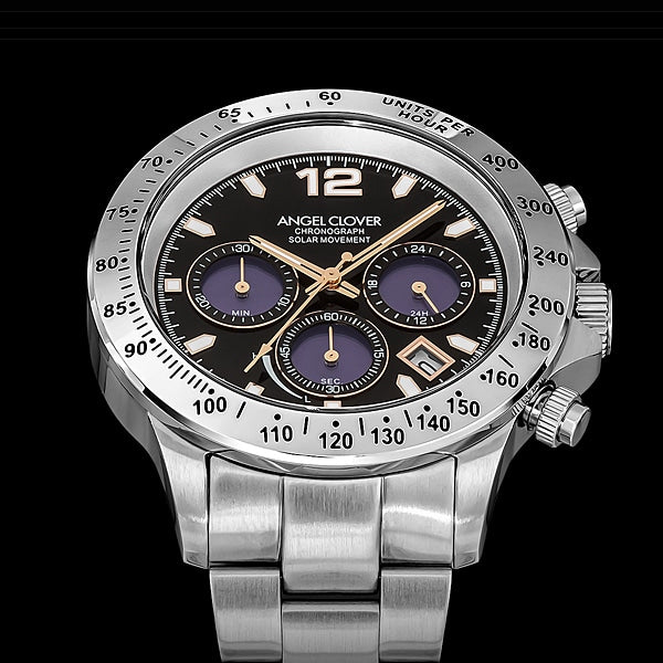 ANGEL CLOVER NLUS44SSV-PBK Watch (Image 3)