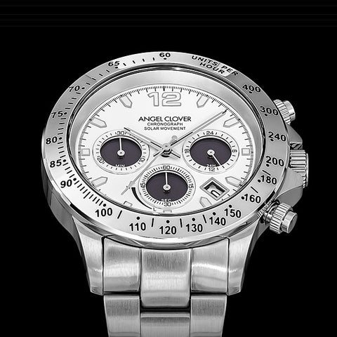 ANGEL CLOVER NLUS44SSV-WH Watch (Image 3)