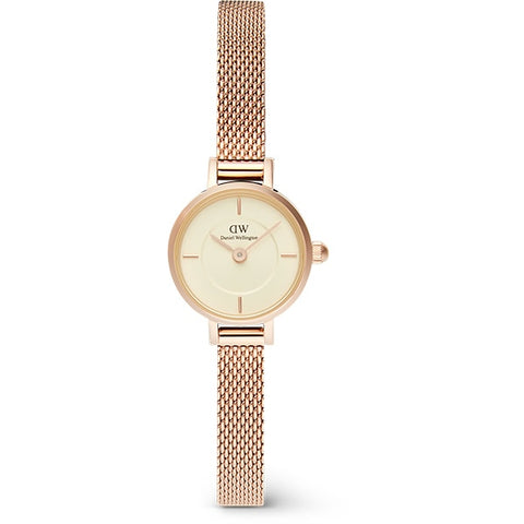 Daniel Wellington DW00100741 Watch - Daniel Wellington Ladies Melrose Wristwatch - Beige | Stylish Timepiece for Women