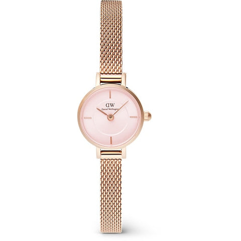 Daniel Wellington DW00100743 Watch - Melrose Daniel Wellington Ladies Pink Wristwatch - Stylish Timepiece for Women