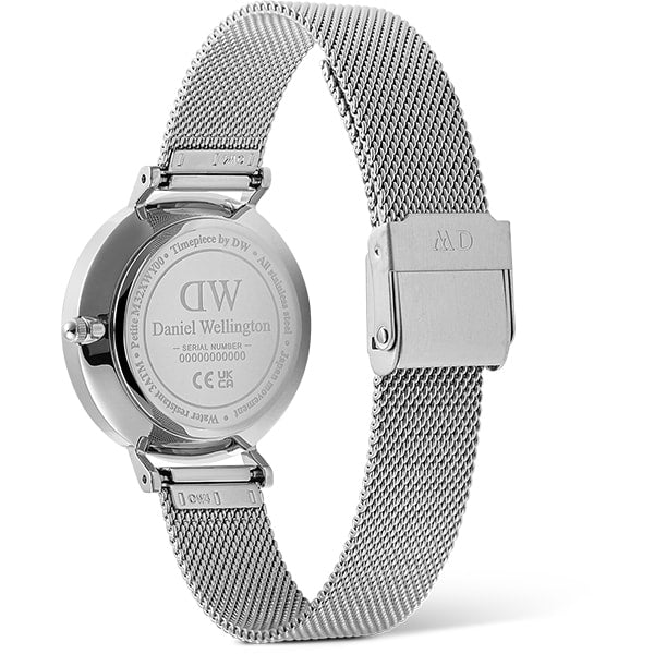 Daniel Wellington DW00100772 Watch - Daniel Wellington Petite Moonphase 32mm SWH White Watch - Elegant Women's Timepiece (Ima