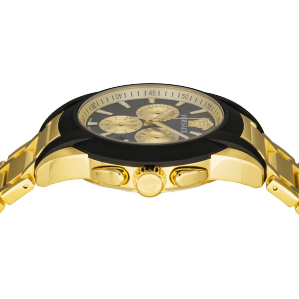 VERSACE VEM800524 Character Chrono Men's Metal Belt Watch with 2
