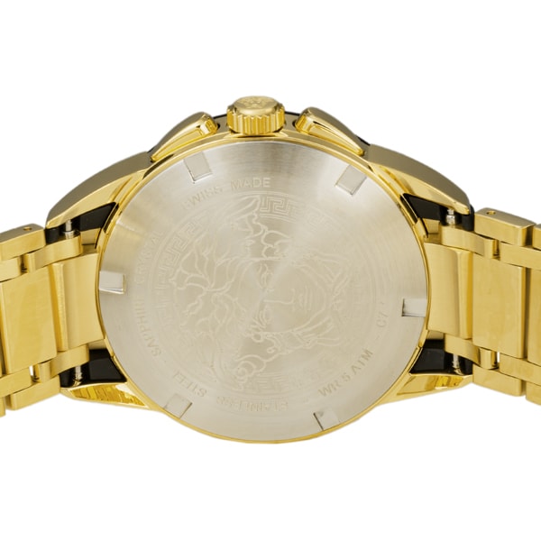 VERSACE VEM800524 Character Chrono Men's Metal Belt Watch with 2