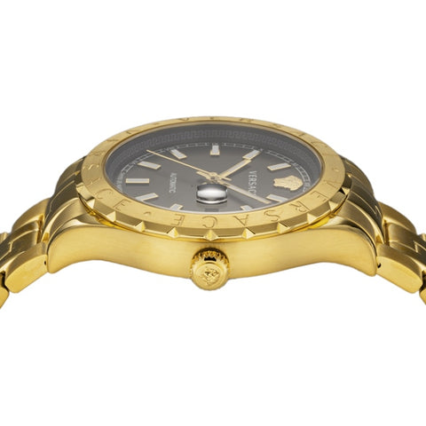 VERSACE VEZI00524 Watch - Men's Metal Belt with Stylish Design, Durable Construction, Comfortable Fit, 2 Year Warranty (Image