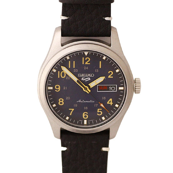 SEIKO SRPG39K1 Watch - Automatic Movement 10BAR Water Resistant Leather Band Men's Watch with 1 Year Warranty