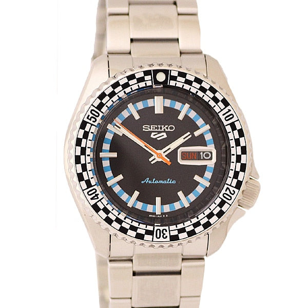 SEIKO SRPK67K1 Watch - Automatic Stainless Steel 10BAR Water Resistance Black Dial Men's Watch 1-Year Warranty