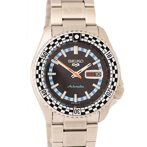 SEIKO SRPK67K1 Watch - Automatic Stainless Steel 10BAR Water Resistance Black Dial Men's Watch 1-Year Warranty