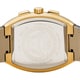 VERSACE VESP00324 Sporty Tonneau Greca Design Gold Black Two-Year Warranty Stylish Luxury Watch