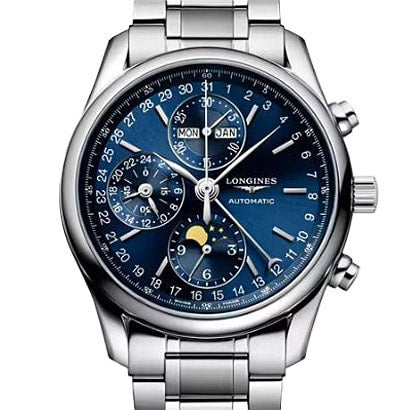 Longines L2.673.4.92.6 Master Collection Blue Dial Automatic Watch with 2 Year Warranty and Elegant Design for Timeless Style