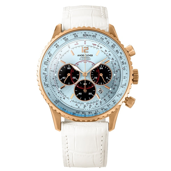 ANGEL CLOVER NTS44PBU-WH Watch