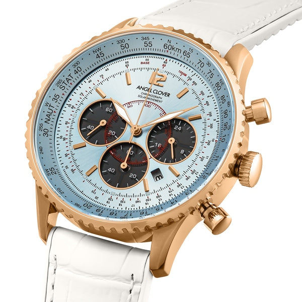 ANGEL CLOVER NTS44PBU-WH Watch (Image 2)