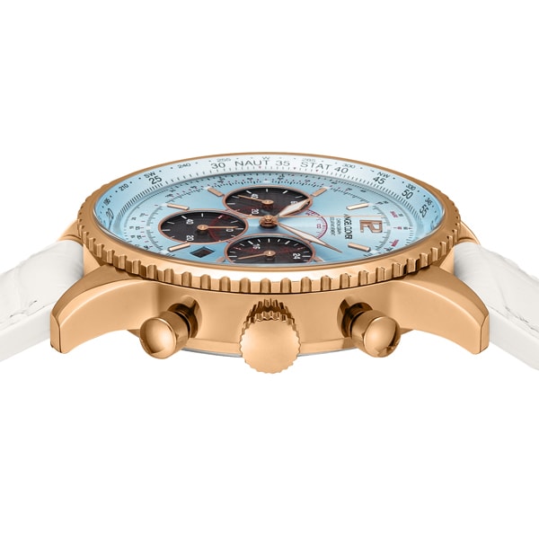 ANGEL CLOVER NTS44PBU-WH Watch (Image 4)