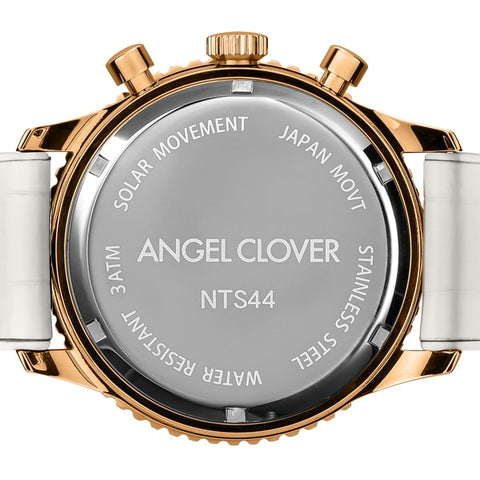 ANGEL CLOVER NTS44PBU-WH Watch (Image 5)