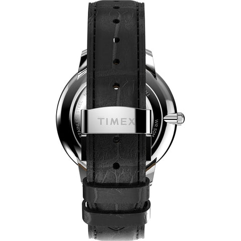 TIMEX TW2Y23100 Timex Waterbury Metropolitan - 1-Year Warranty, Stylish White Watch for Everyday Wear