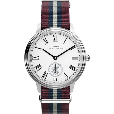 TIMEX TW2Y27600 Waterbury Metropolitan 1-Year Warranty White [Genuine Product]