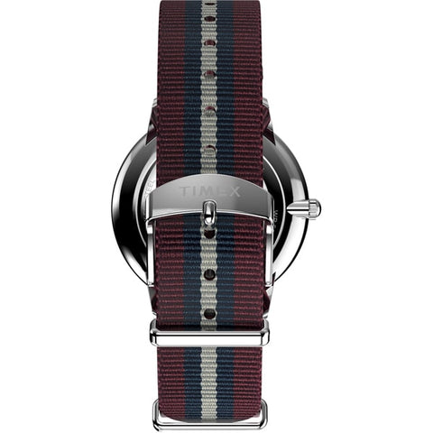 TIMEX TW2Y27600 Waterbury Metropolitan 1-Year Warranty White [Genuine Product]