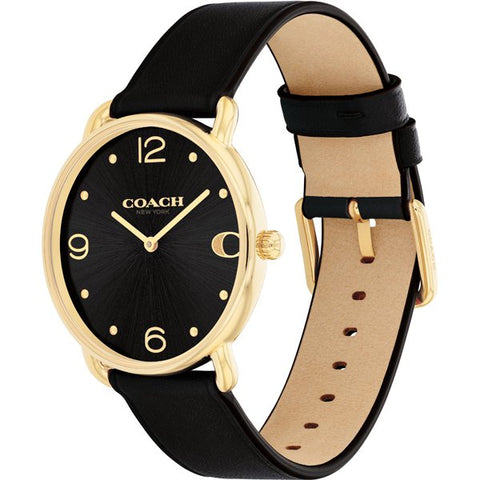 COACH 14504245 Watch - COACH ELLIOT 2-Year Warranty Black Handbag [Parallel Import] - Stylish & Durable (Image 3)