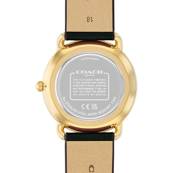 COACH 14504245 Watch - COACH ELLIOT 2-Year Warranty Black Handbag [Parallel Import] - Stylish & Durable (Image 4)