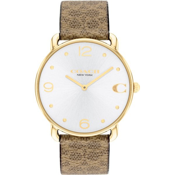 COACH 14504205 Watch - COACH ELLIOT 2-Year Warranty [Parallel Import] Silver Handbag - Stylish & Durable