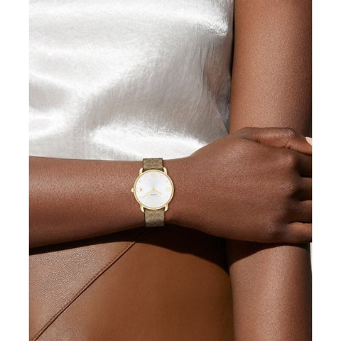 COACH 14504205 Watch - COACH ELLIOT 2-Year Warranty [Parallel Import] Silver Handbag - Stylish & Durable (Image 2)