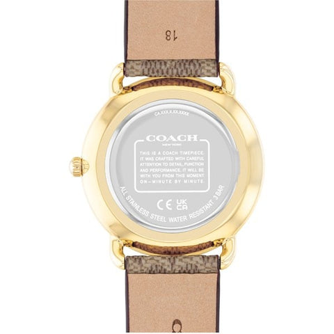 COACH 14504205 Watch - COACH ELLIOT 2-Year Warranty [Parallel Import] Silver Handbag - Stylish & Durable (Image 3)