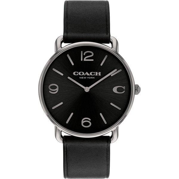 COACH 14602645 Watch - COACH CHARLES 2-Year Warranty [Parallel Import] Black Handbag - Stylish & Durable
