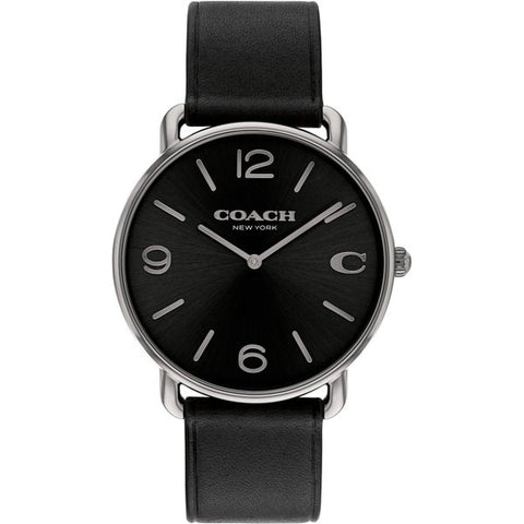 COACH 14602645 Watch - COACH CHARLES 2-Year Warranty [Parallel Import] Black Handbag - Stylish & Durable