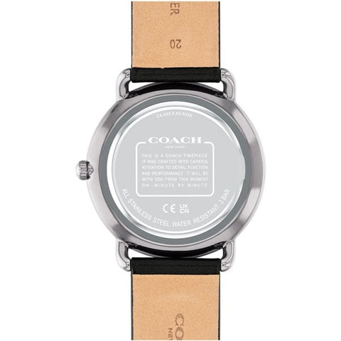 COACH 14602645 Watch - COACH CHARLES 2-Year Warranty [Parallel Import] Black Handbag - Stylish & Durable (Image 3)