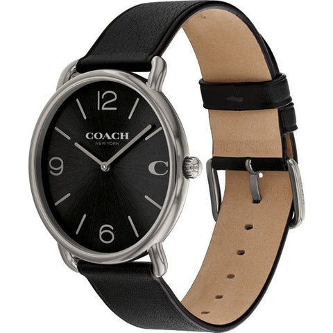 COACH 14602645 Watch - COACH CHARLES 2-Year Warranty [Parallel Import] Black Handbag - Stylish & Durable (Image 4)