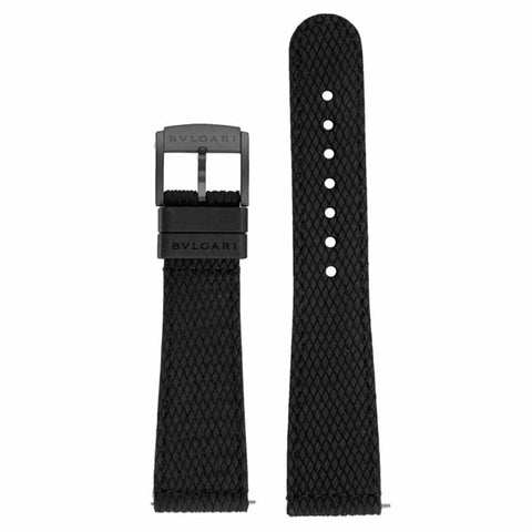 BVLGARI BB41BBSBLD/MB Men's Alligator Belt with Luxurious Texture, Durable Craftsmanship, and 2 Year Warranty for Timeless Style