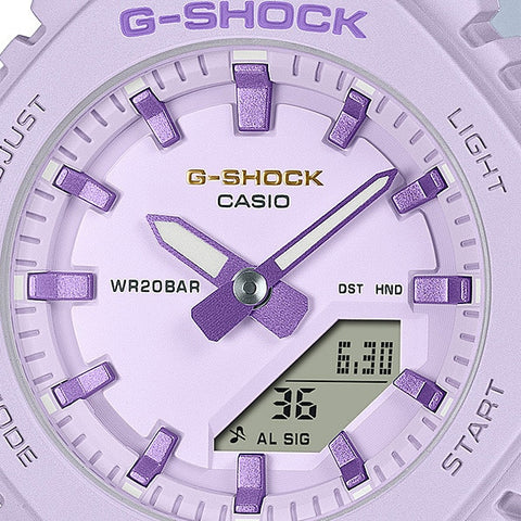 CASIO GMA P2125W 6AJR Ladies G SHOCK Analog Digital Water Resistant Stopwatch LED Display Stylish Purple Design