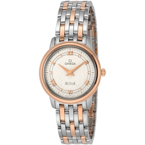 OMEGA 424.20.27.60.52.003 Watch - Ladies Metal Belt Watch with 5 Year Warranty Elegant Design and Precision Craftsmanship