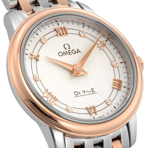 OMEGA 424.20.27.60.52.003 Watch - Ladies Metal Belt Watch with 5 Year Warranty Elegant Design and Precision Craftsmanship (Im