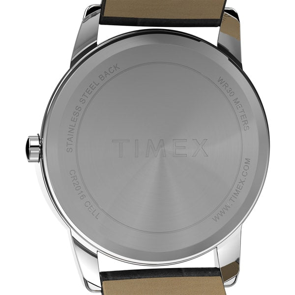 TIMEX TW2W95400 Watch - TIMEX Easy Reader 1-Year Warranty White Watch (Model: ) with Black Band - Genuine Product (Image 3)