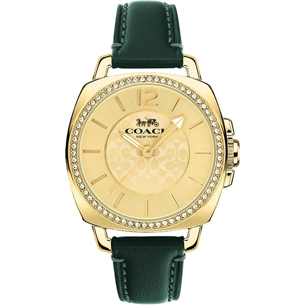 COACH 14503982 Watch - COACH BOYFRIEND 2-Year Warranty Gold - Premium Quality Parallel Import